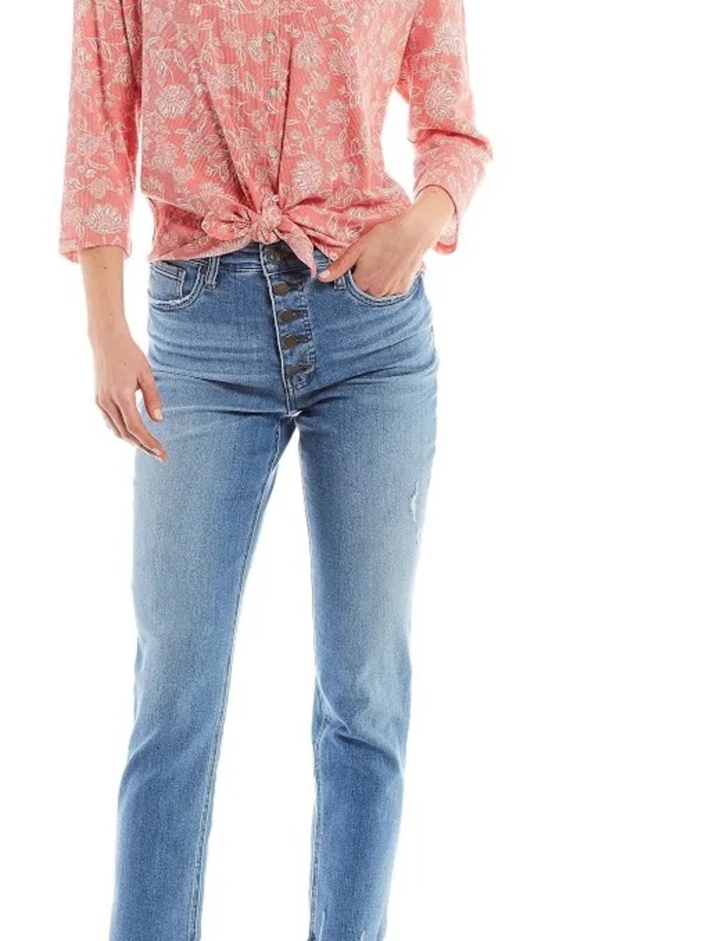 Kut from the Kloth Rachael High Rise Fab Ab Mom Jean - Pathfinder Wash size 0